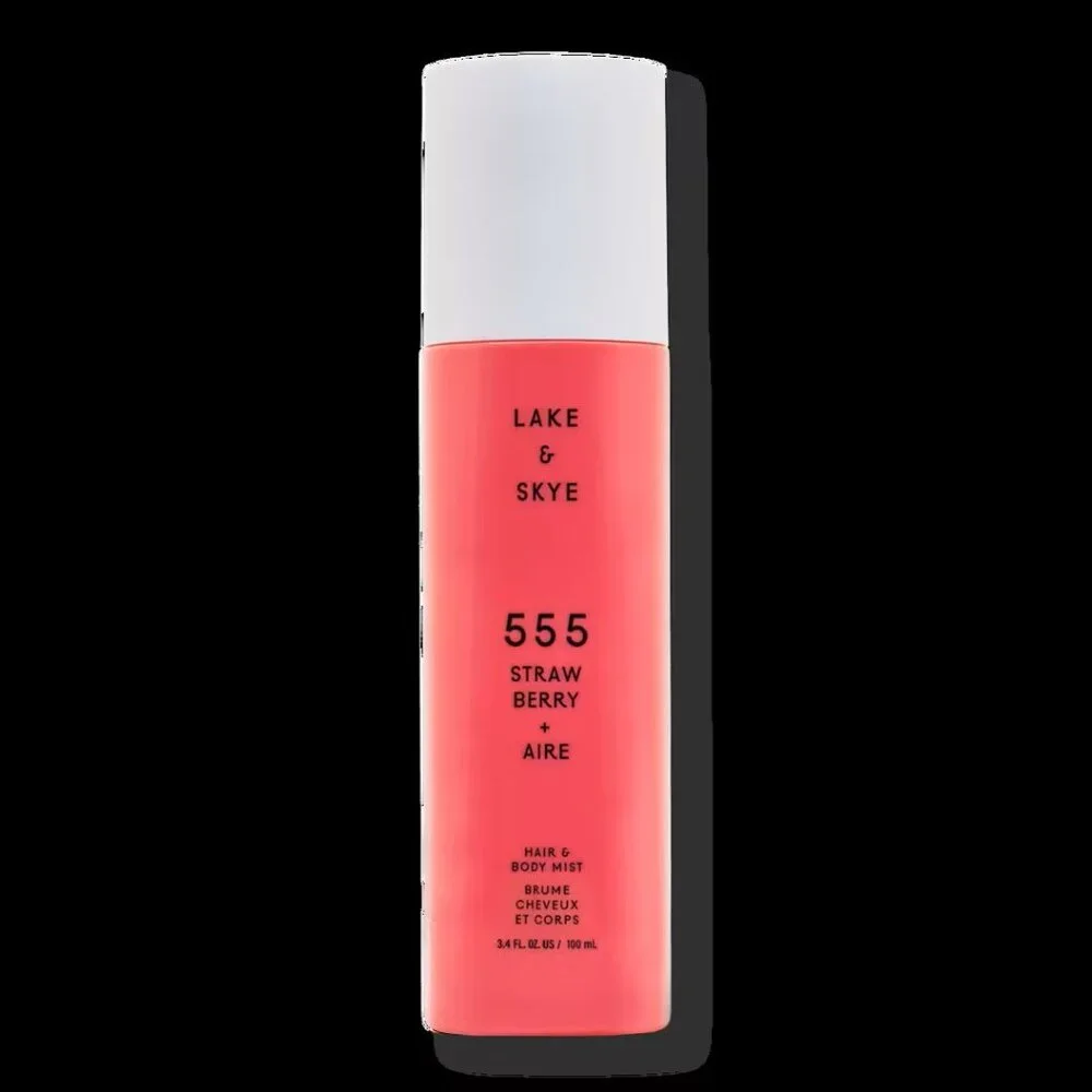 NWT Lake & Skye 555 Strawberry + Aire Hair & Body Mist - Picture 2 of 2